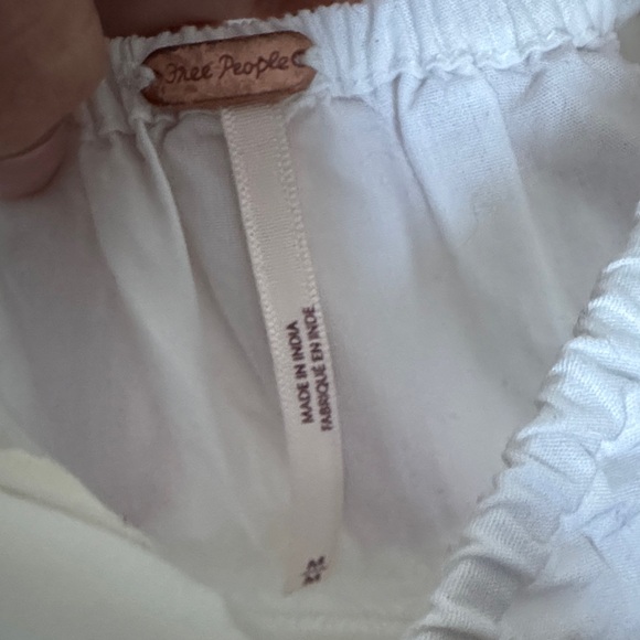 Free People White Halter Dress Medium - Picture 2 of 6